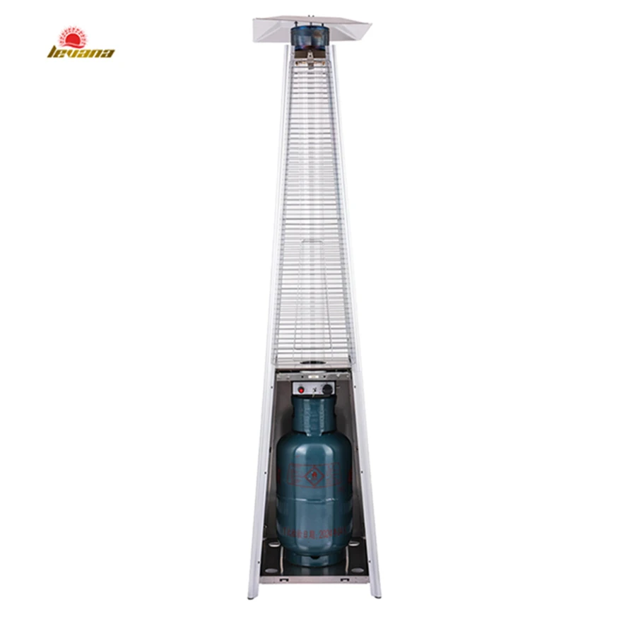 New Stainless Steel Durable Tube Patio Heater Industrial Gas Fan Heater Ceramic Tile Gas Heater for Home or Restaurant Heating