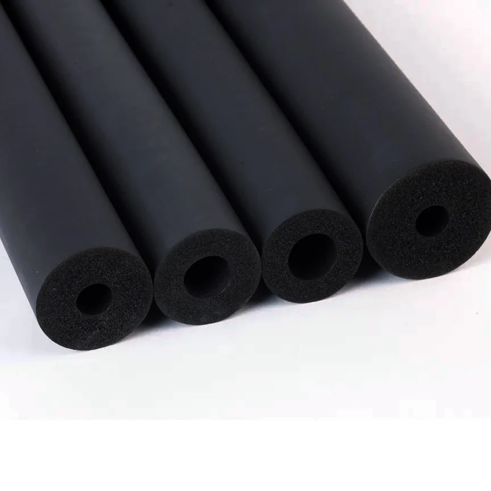 Funas custom size copper insulated copper tube 3m air conditioning rubber insulation tube for copper pipe3/4x3/4