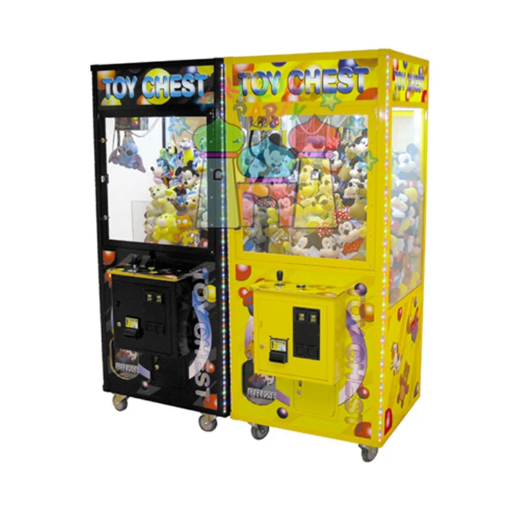 Large commercial coin operated small and medium-sized doll equipment toy claw crane machine