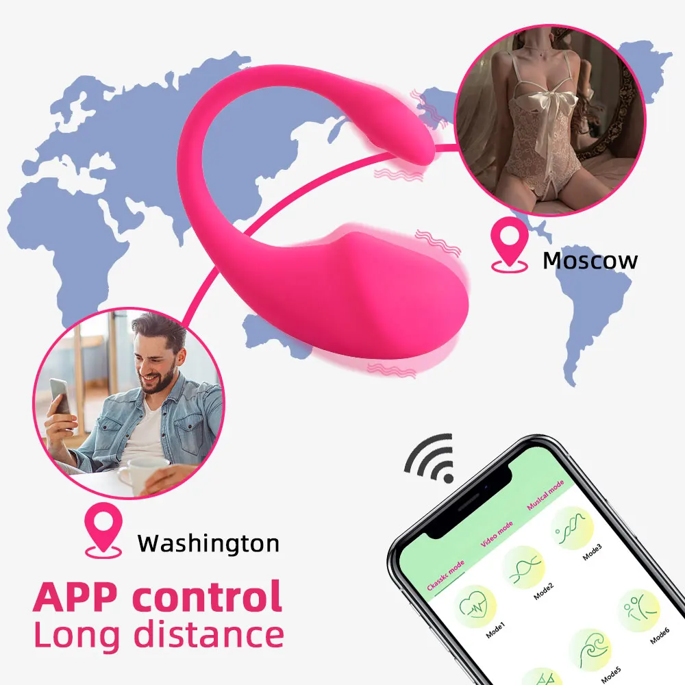 APP Remote Control Vibrating Egg Kegel Ball G-spot Panties Vibrator Clit Stimulator Panty Wearable Sex Toy for Woman