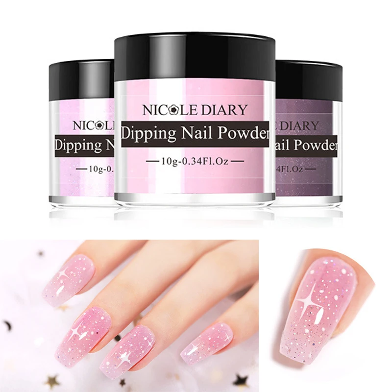 Fast Drying Nail Art Salon Design Nude Colors Diping Acrylic Powder