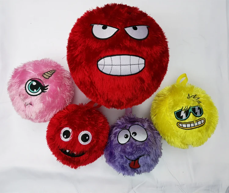 
Safety Soft Red Plush Baby Toy Pvc Inflatable Balls For People 
