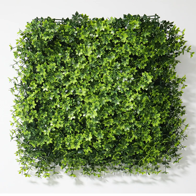 Wholesale 50*50cm Artificial Plant Grass Decoration Plants Plastic Green grass wall panels