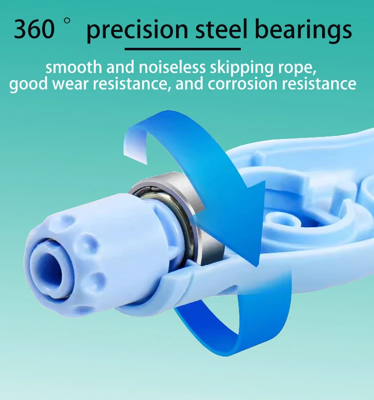 Smart Electronic Display Cordless Jumping Rope Heavy Rubber Digital Calorie Counter Training Counting Cordless Jumping Rope