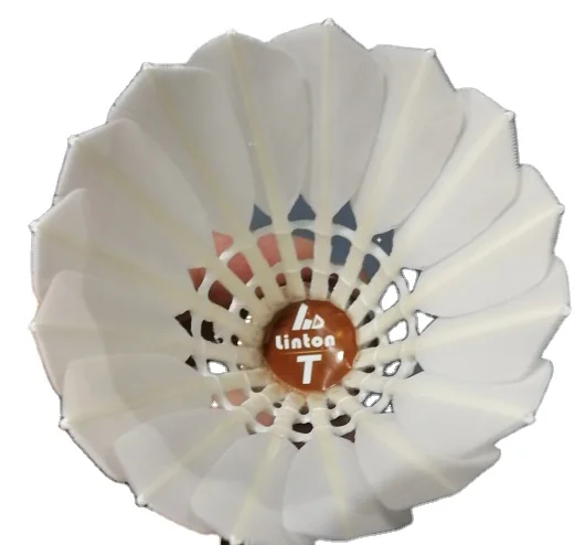 Linton-Top Goose Feather Shuttlecock Badminton Brand Classic China OEM high level quality