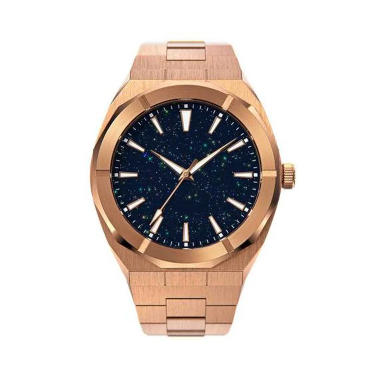 OEM ODM Stainless Steel Waterproof Wrist Watch Luxury Japan Quartz Movement Paul Rich Mens Watches