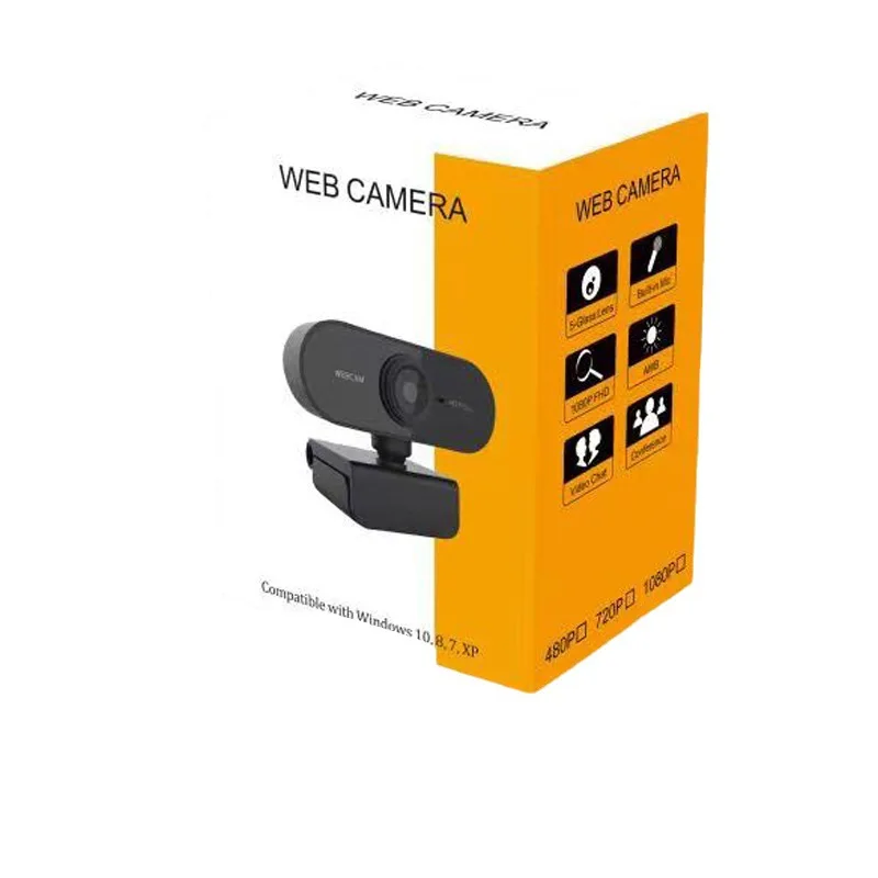 1080P Full HD мини-веб-камера с микрофоном ноутбук настольный компьютер USB веб-камера геймер видеосвязь потоковая передача