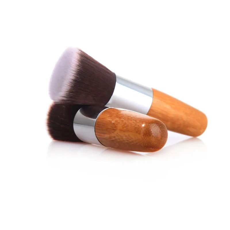 2024 private label bamboo mini kabuki makeup brush wholesale