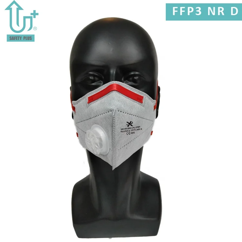 Wholesale Butterfly-shaped Industrial Mask FFP3 Activated Carbon Respiratory Valve Headgear Dust Masks Anti-Dust Mask Respirator