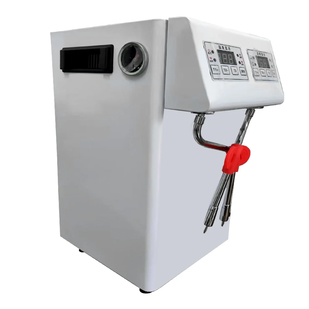XEOLEO Commercial Coffee Milk Frother Machine Automatic Steam Hot Water Machine Professional Milk Foaming Maker