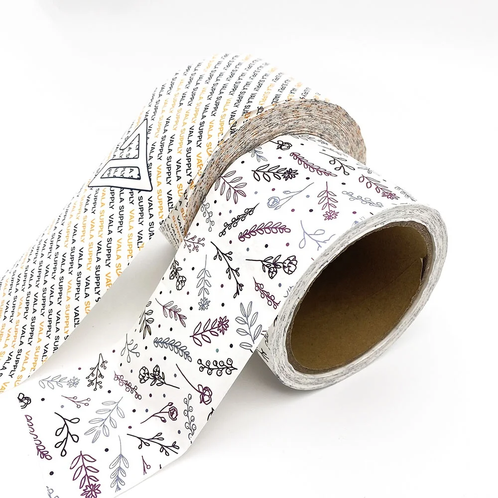 Custom Printing with Logo Reinforced Brown Gummed Water Activated Self Adhesive Eco Kraft Paper Packing Tape