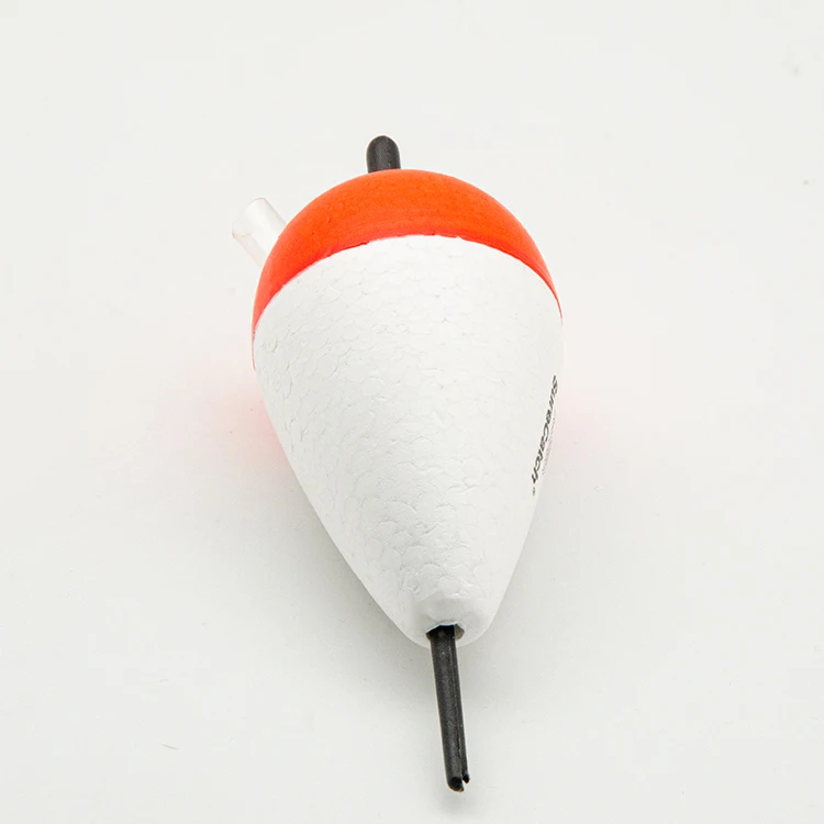 80mm 2ps/sets Eps Foam Mixed Colour Environmentally Fluctuate Friendly Materials High Quality Trout Luminous Fishing Floats Set