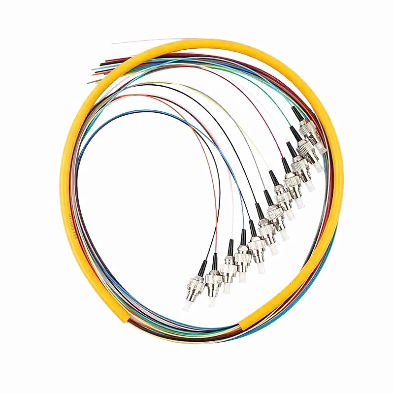 
 Лидер продаж SM om1om2 om3 ftth fttx-12 Цвет LC/SC/FC волокно оптический разъем косичку  