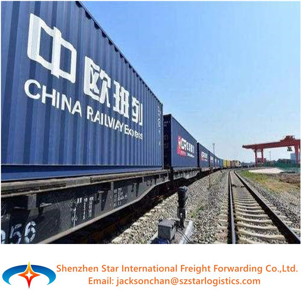 Cheapest railway international logistics freight forwarder China to Italy Vatican City SAN Marino DDP shipping by train.