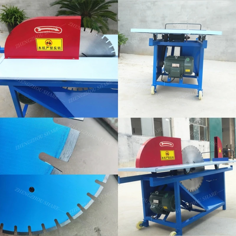 High Quality Brick Saw Cutting Machine Cutting Stone Cooling Nozzle Stone Cutting Machine with Water
