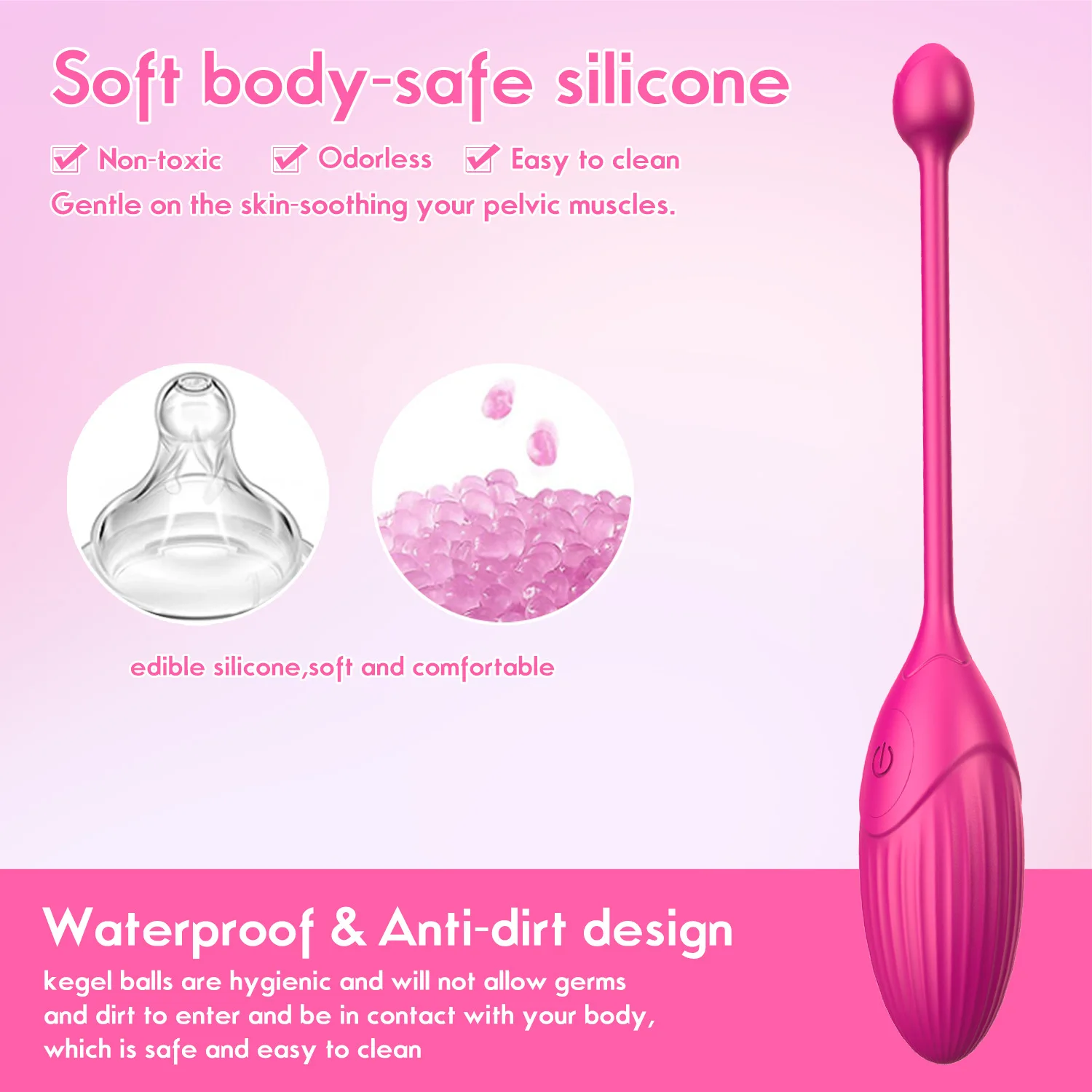 HMJ Silicone Adult Woman Female Vaginal Massage Vaginas Ball Sex Toy Wireless Telecontrol Remote Control Jump love Egg Vibrator
