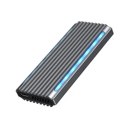 Tool-Free USB3.1 Type C Dual Protocol NVME PCIE SATA NGFF SSD Enclosure 10Gbps RTL9210B M2 SSD Case