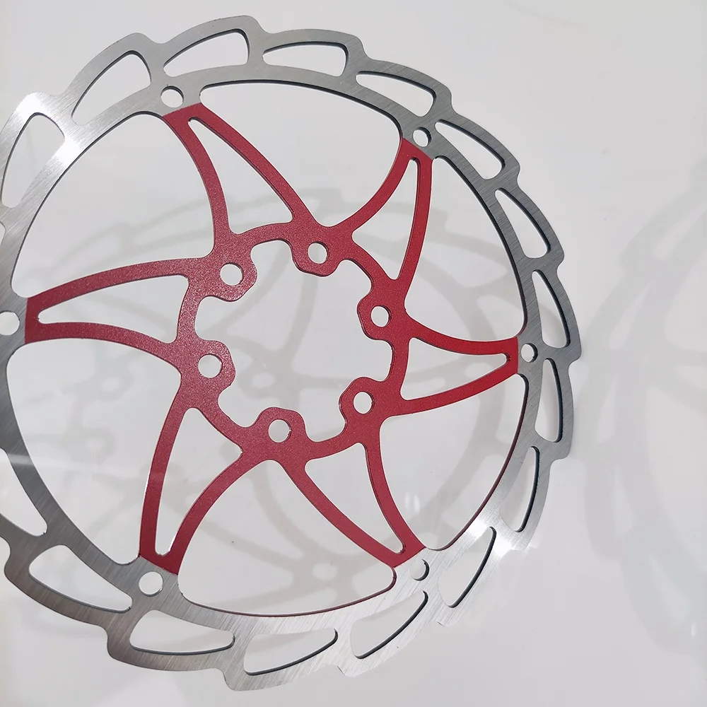 Large Bicycle Rotor 203mm Other Bicycle Parts High Quality Durable Mountain Road Bike Disc Brake with Bolt