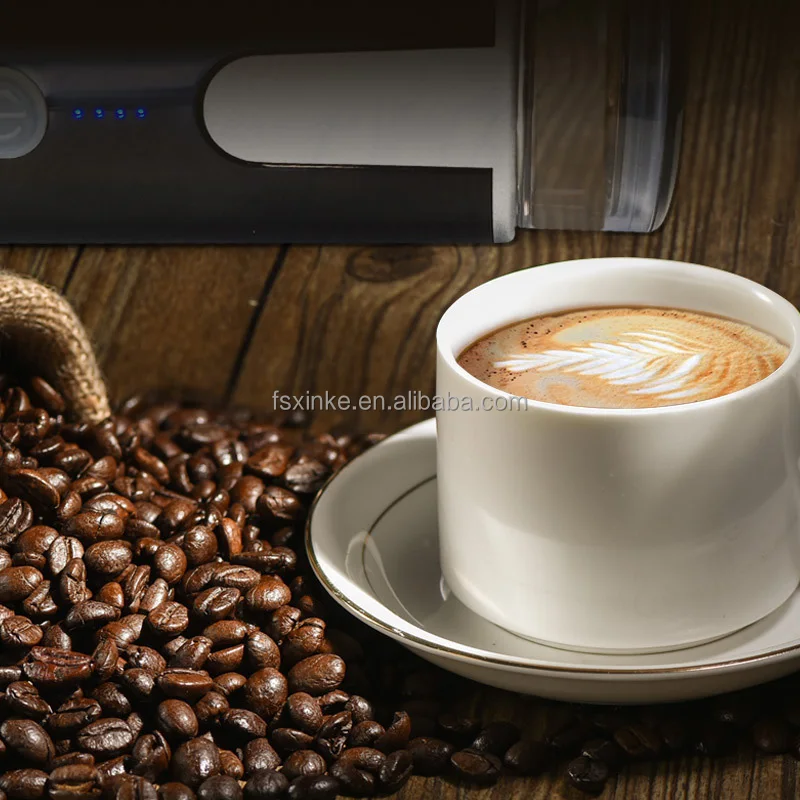 Source Manufacturer High Quality Portable Coffee Maker One Touch Run Outdoor Americano Capsule Coffee Maker