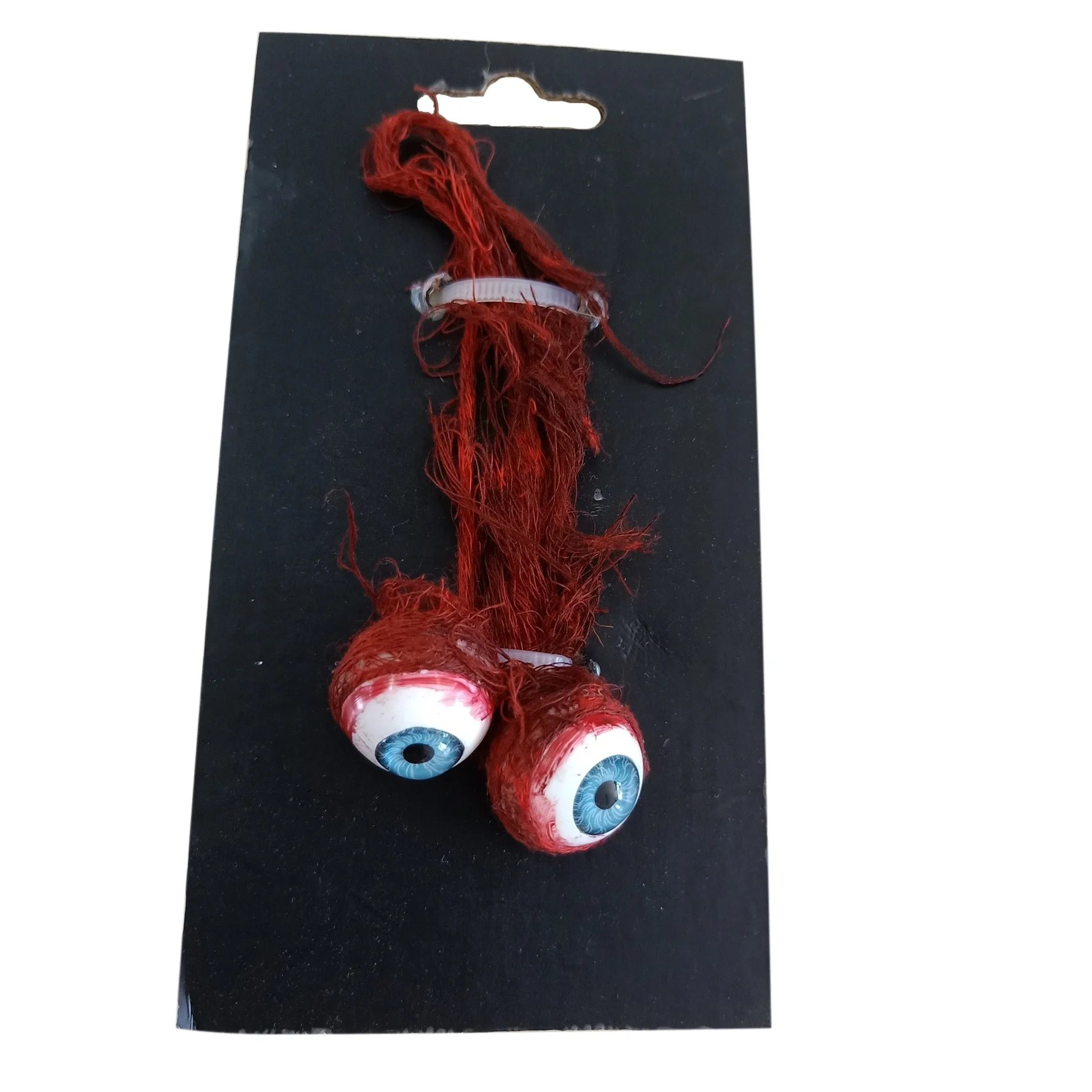 Halloween Haunted House Bar Party Props 4-inch Night-Luminescent Large Eye Ball with blood Glow In Dark for Halloween Decoration