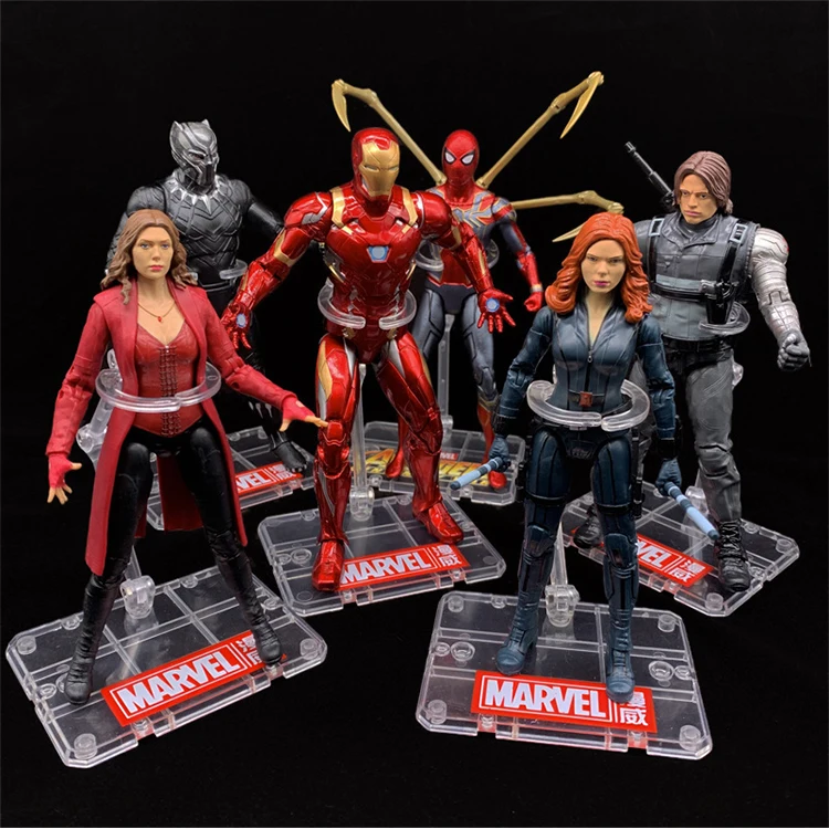
Custom Marvel Legends Superhero Collection POP PVC Action Figure SuperHero Hot Model Toy Sets 