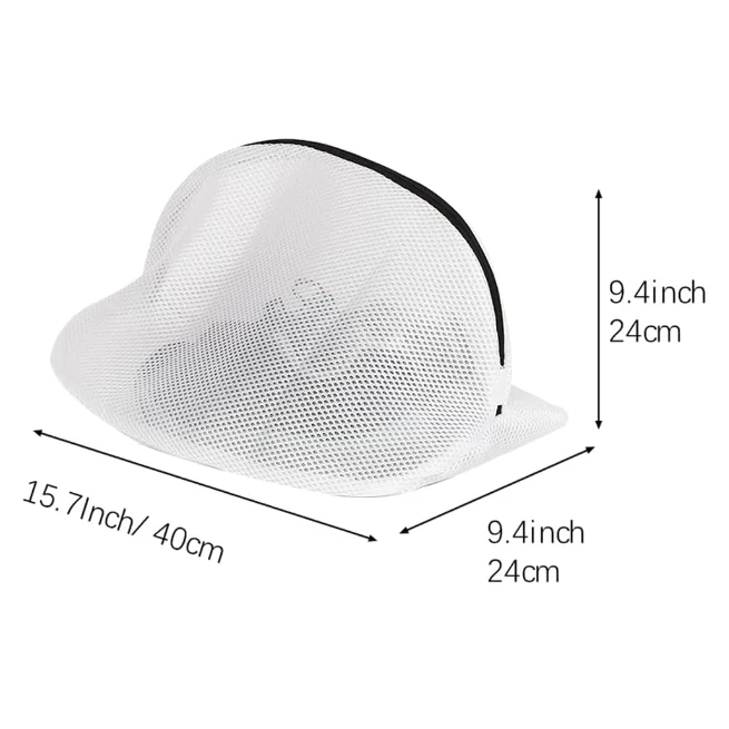 Custom Shoe Washing Bag Mesh Shoe Laundry Bags With Zip Closure For Sneakers, Running Shoes, Socks, Bras