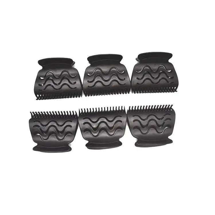 Factory sells six-pack removable handle bristle roller brush with aluminum ceramic barrel curler cushion Brush