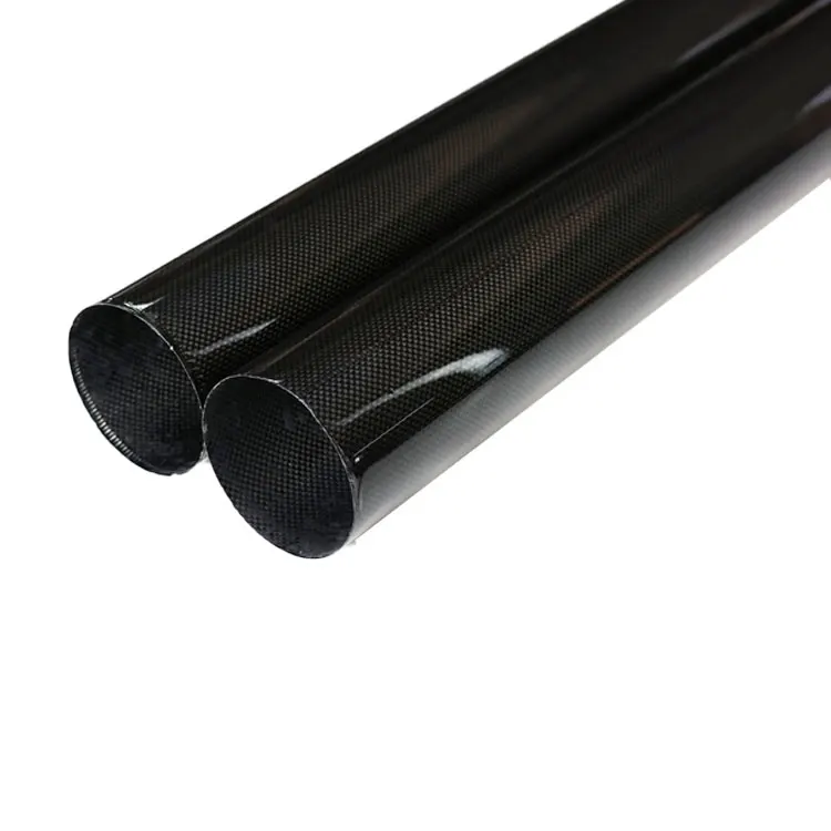 40mm 4.2mm Customized Carbon Tube Fiber Pipe