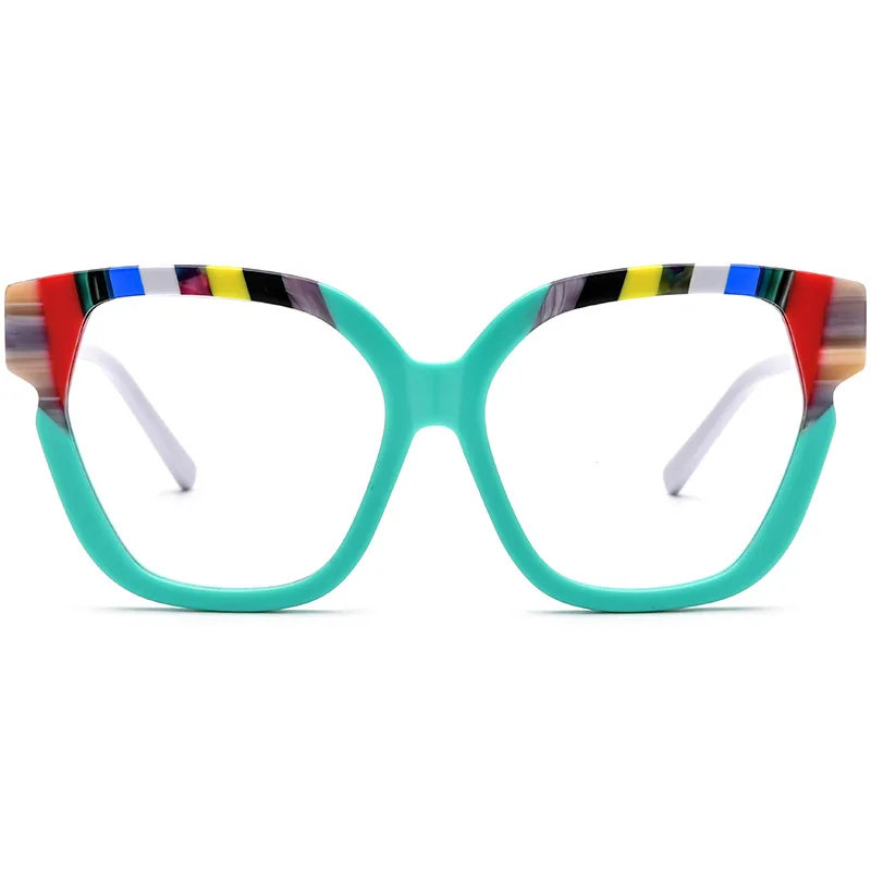 Colorful Newest Star Fahion Joint Acetate Cat-eye Sunglasses Unisex Polarizing Good Driving Freak Glasses