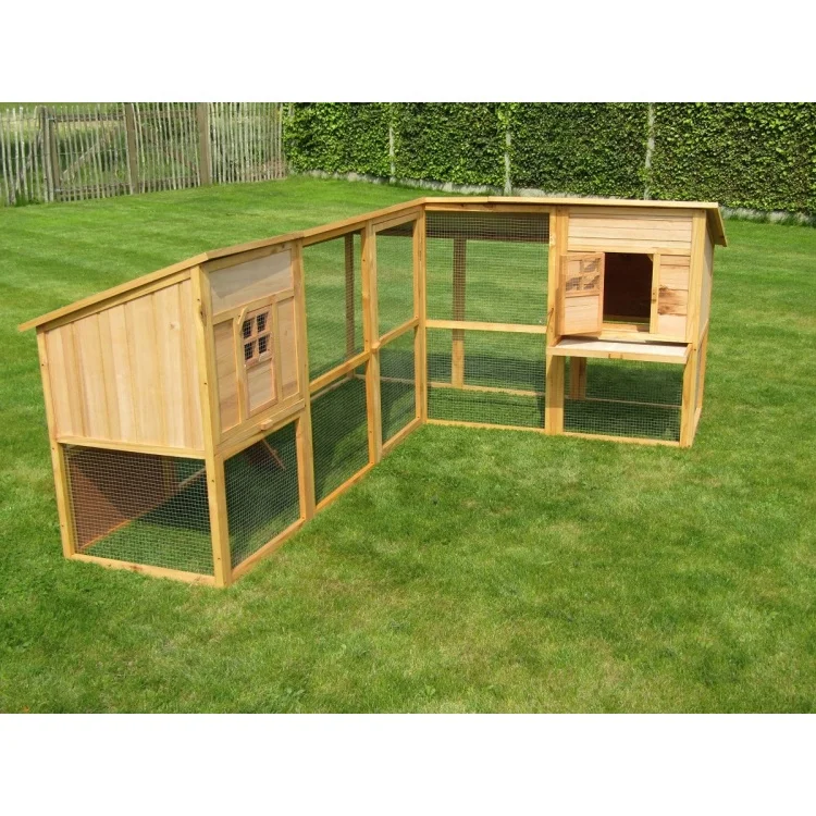 Jaalex High Quality Home Used Large Waterproof Chicken Coop Houses Animal Breeding Cages For Sale