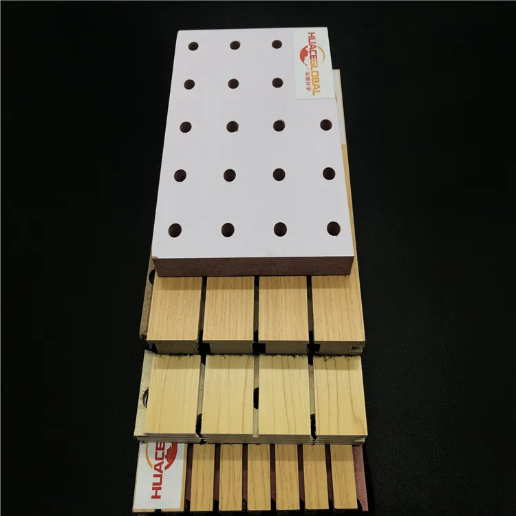 
environmental groove wooden acoustic panels for auditorium decorative wooden sound insulation acoustic panel 