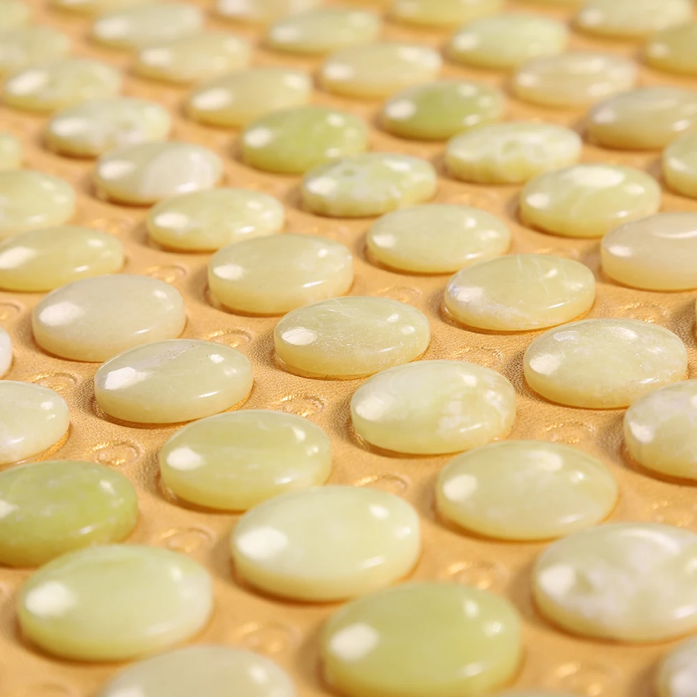 Factory direct sale comfortable infrared electric heat jade massage home use mattress