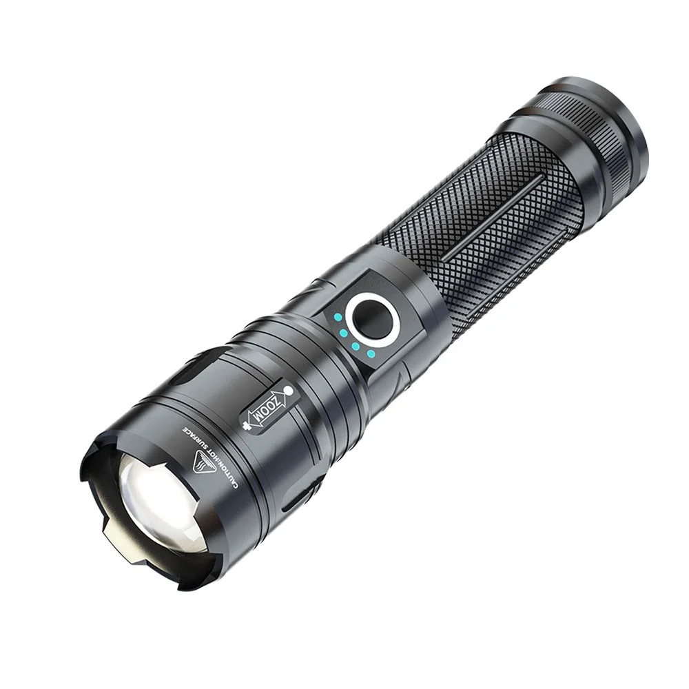 800 Lumen P50 High Power Flash Light Waterproof Five Gears Superior Strong Light Aluminum Spotlight Flashlight