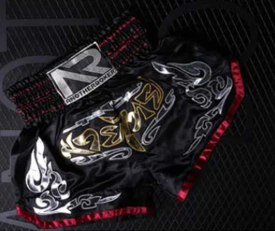 Custom 100 Polyester Elastic Fight Shorts Wholesale Muay Thai Boxing Short Martial Arts