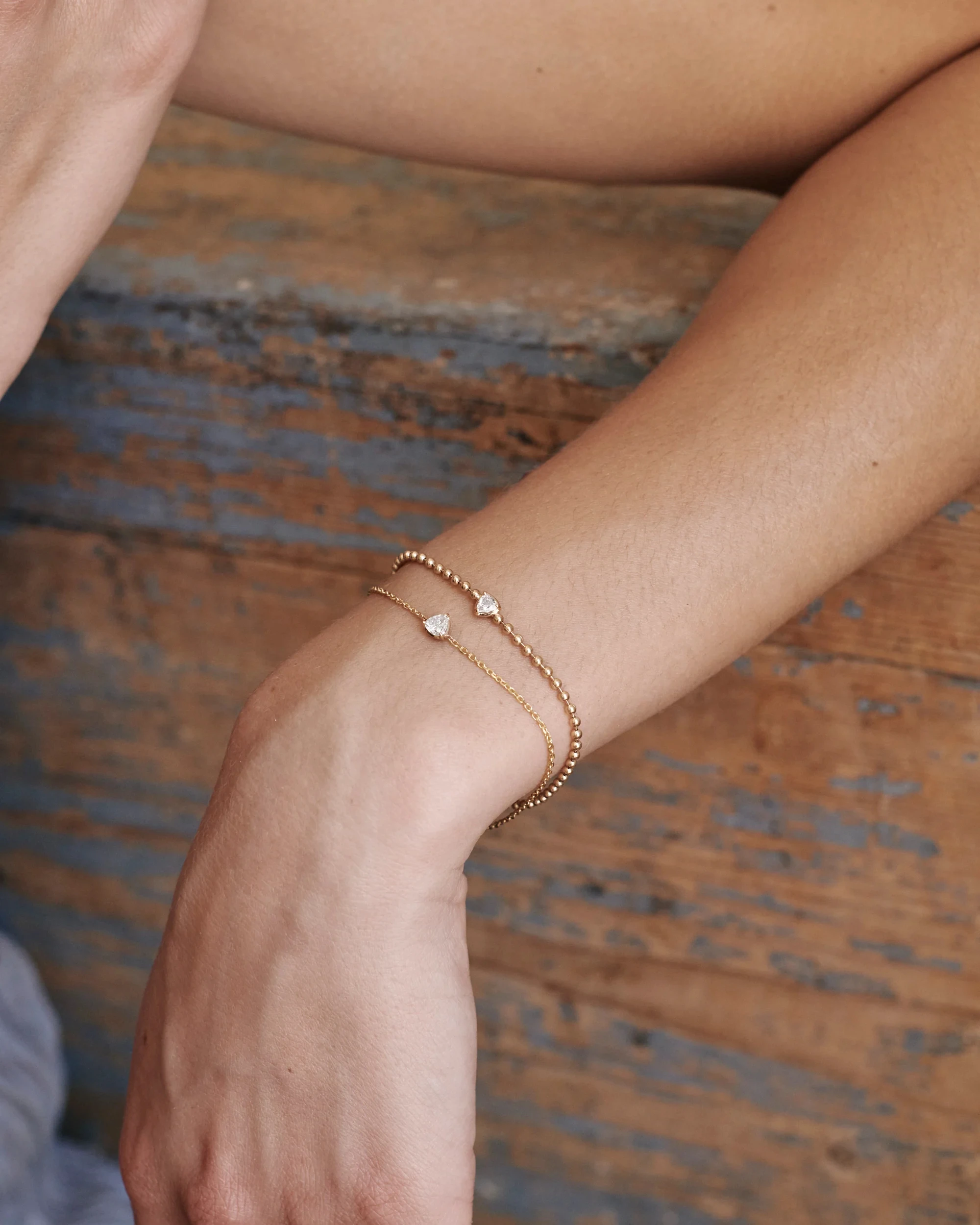 VLOVE Luxury High End Jewelry Chain Bracelets 14k Trillion Chain  Bracelet