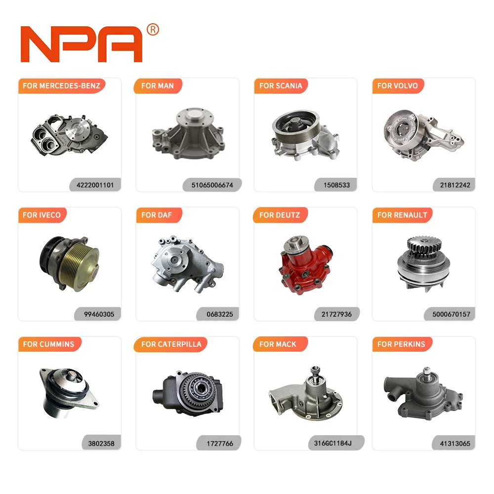 High Quality 93191101 4679242 4639182 4655010 4655054 Auto Engine Coolant Electric Truck Car Water Pump For Fiat Tx10252