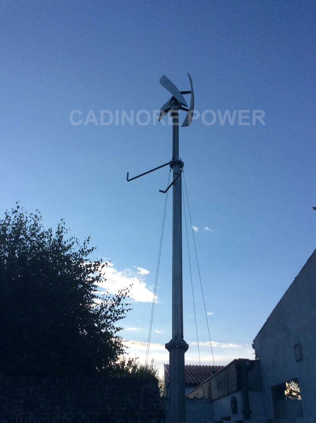 FLYT POWER 5kw wind turbine generator price low rpm home use vertical wind turbines free noise for sale 5kw wind turbine