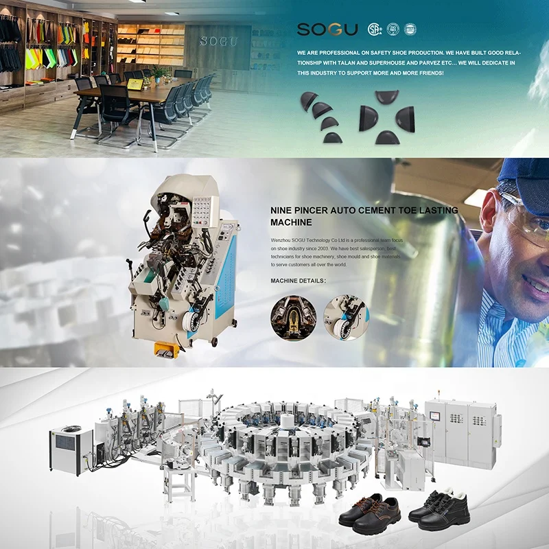 SOGUTECH single station automatic double-headed insole skiving machine