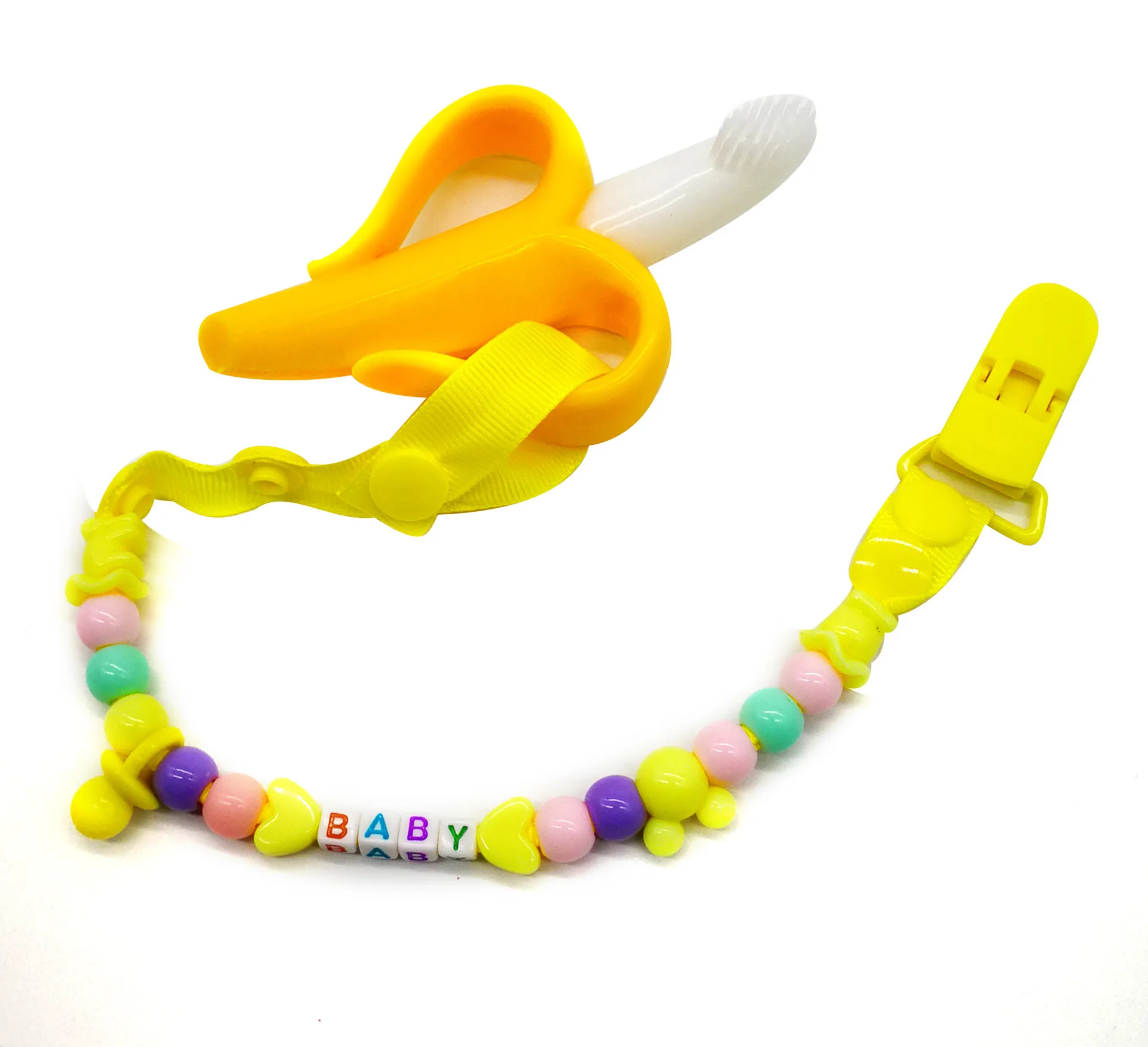 New Natural Safety food grade BPA free Baby Cute giraffe Animal Ring Rattle Teethers Wooden Teething Crochet Baby Teether