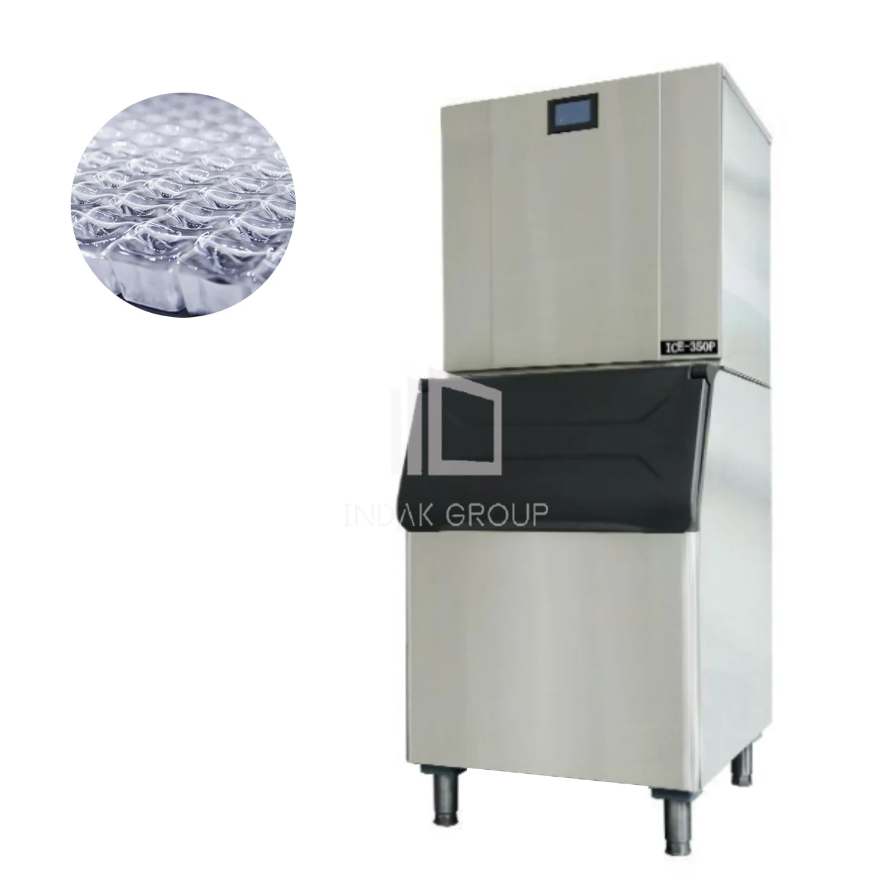 КВт промышленная машина для производства съедобного льда из нержавеющей стали