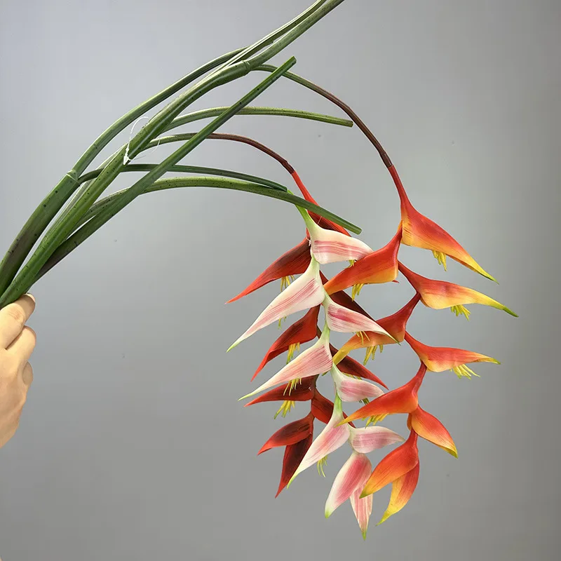 Top Quality Low Prices Artificial Heliconia Flowers For Wedding Decor