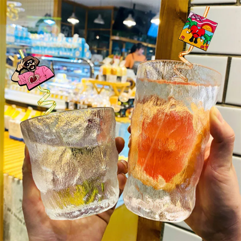 Wholesale Customized PVC Cute Croc Bar Accessories DIY PVC Drinking Straw Toppers