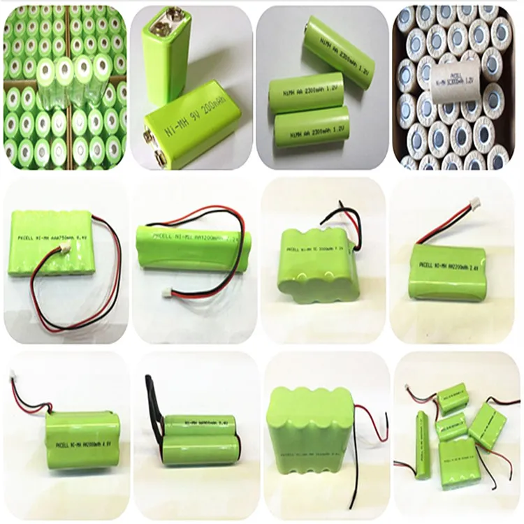 7.2V Rechargeable Pack Ni-Mh AA 1300Mah 7.2V Rechargeable Battery
