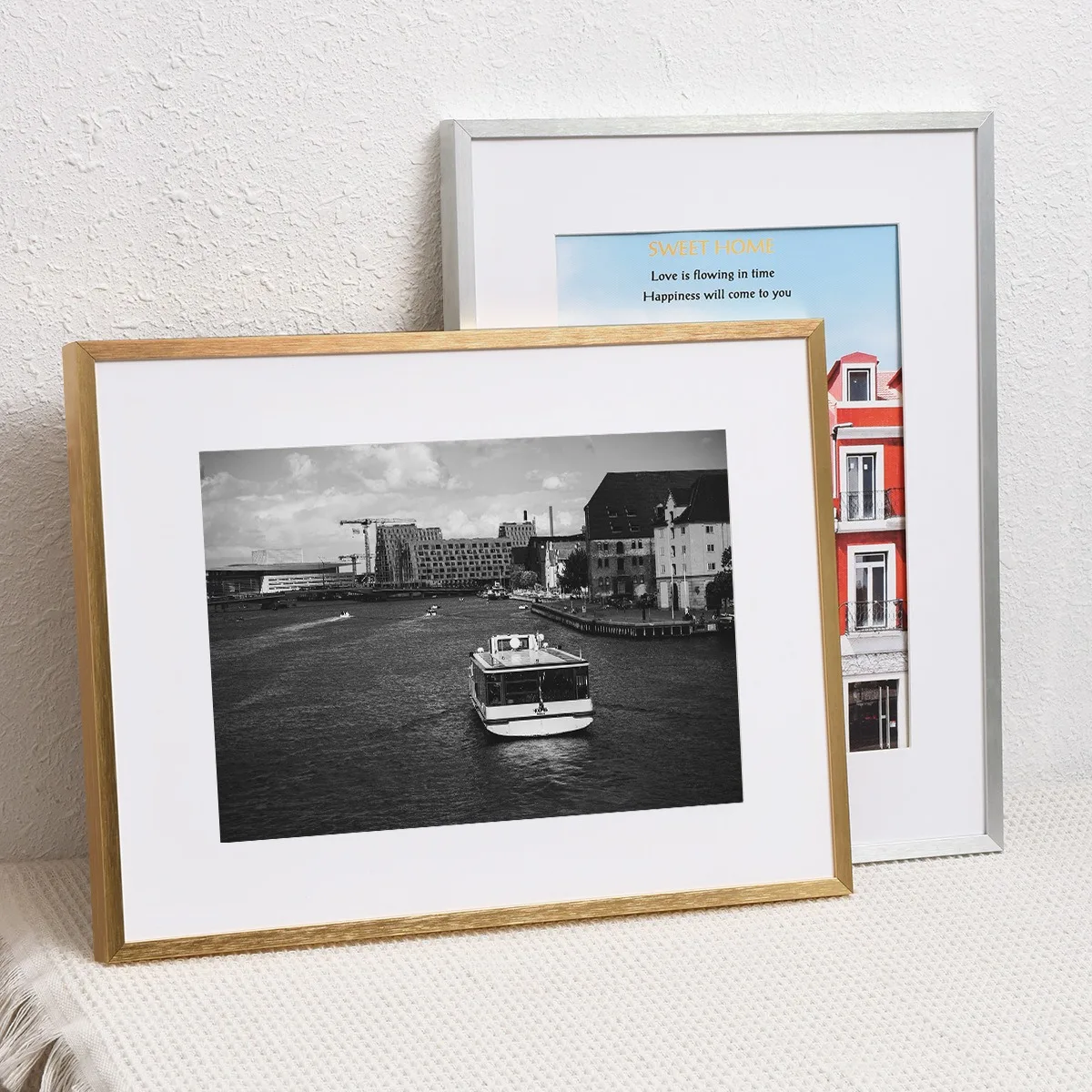 Wholesale Narrow Edge Aluminum Alloy Photo Frame Wall Hanging 7' 10' Picture Frame Simple Advertising Poster Frame