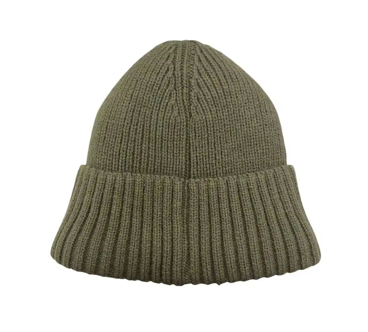 Custom Unisex Ski Outdoor Beanie Cap Rib Chunky Beanie Hats with Thinsulate For Sale