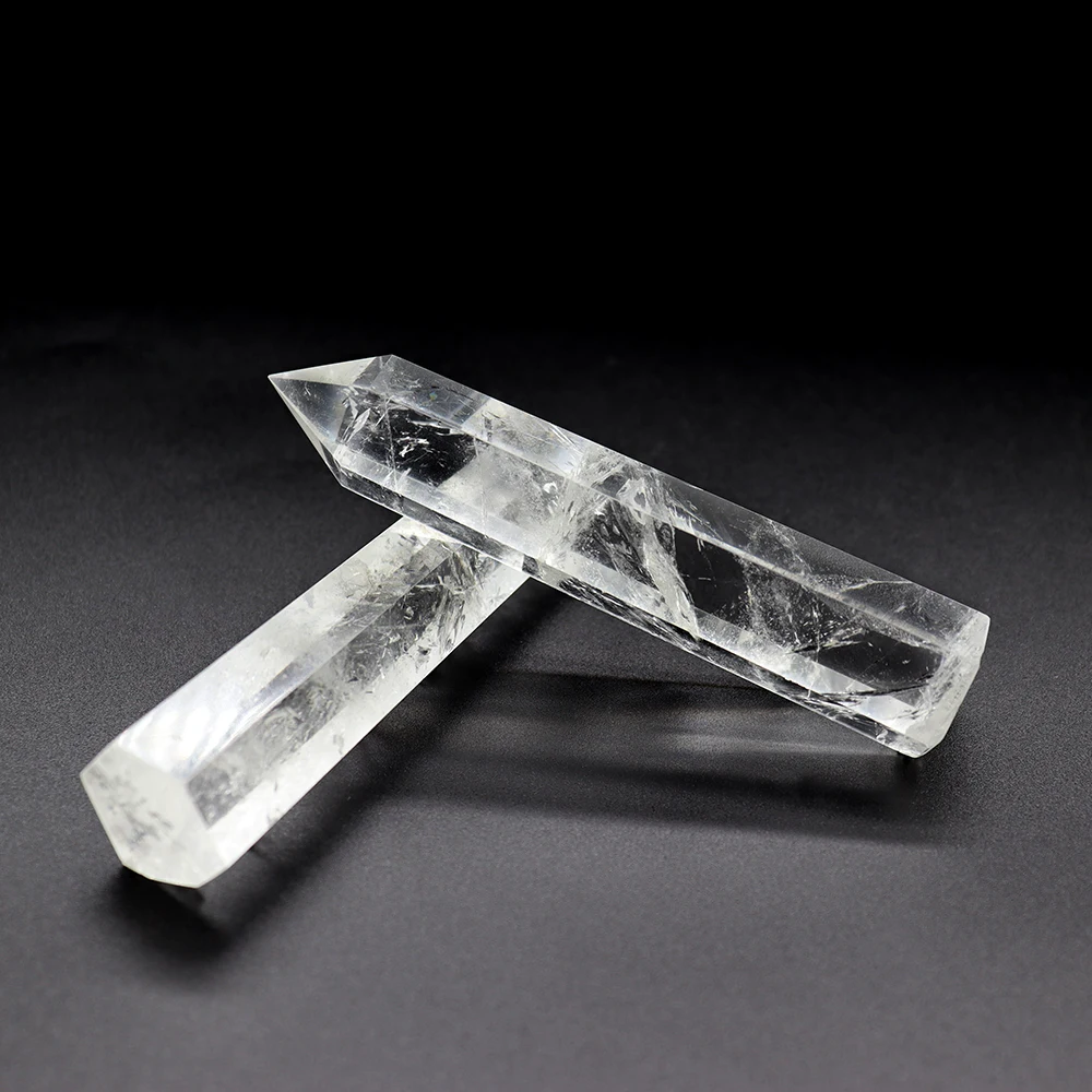 High quality natural crystals healing stones transparent clear quartz crystal points for luxury decoration or gifts