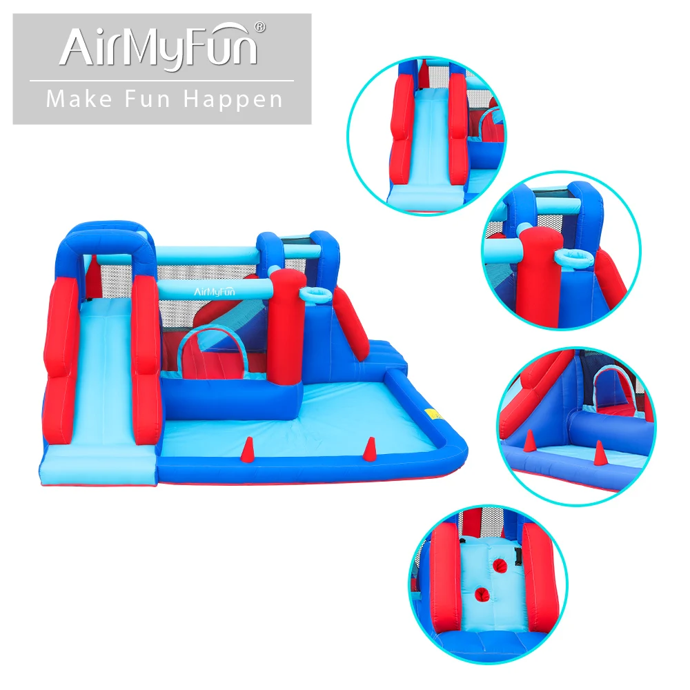 Wholesale Jumping Kids Inflatable Bounce House home Use Bouncy Castle Bounce House With Slide Combo