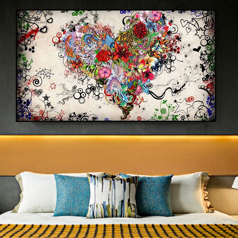 Modern Arts Canvas Painting Tattoo Nordic Wall Decor Prints Custom Size Pictures