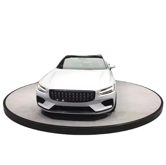 360-Degree Car Display Turntable - Motorized Rotating Platform with Adjustable Speed
