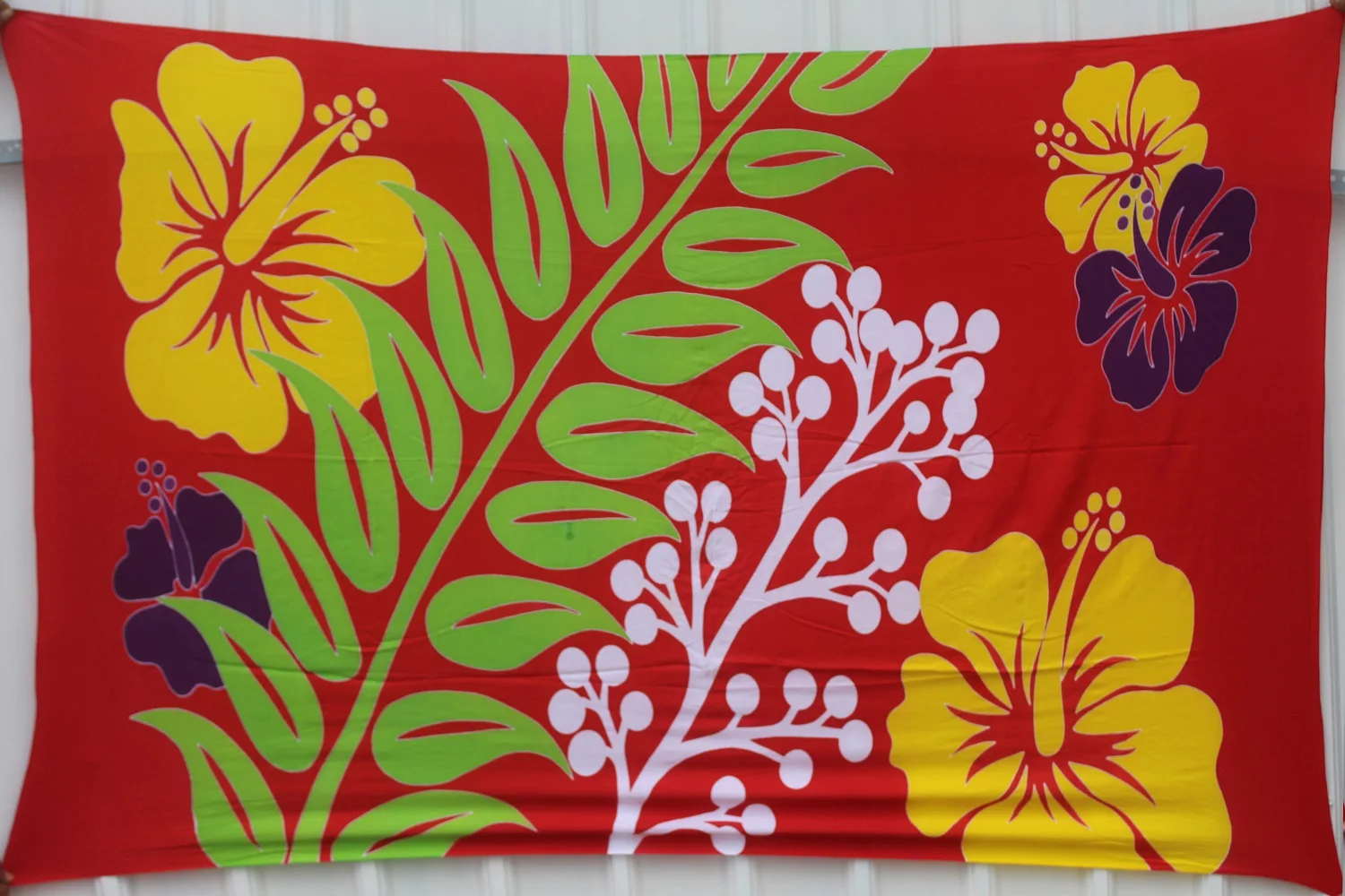 Modern Premium Design Sarong With High Quality 100% Rayon Material Hand Print Batik Sarong For Women Beach Wear From Indonesia